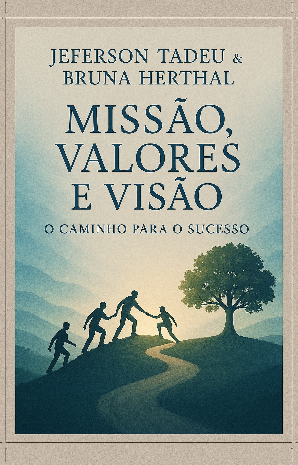 Capa do Livro Missão, Valores e Visão: O Caminho para o Sucesso
